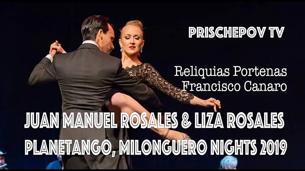 Video thumbnail for Juan Manuel Rosales & Liza Rosales, "Reliquias Portenas" Francisco Canaro