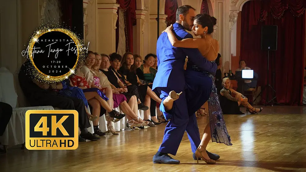 Video thumbnail for (2/4) Lorena Tarantino & Gianpiero Galdi: Tango's Passionate Embrace. Astana Tango Festival, 2024