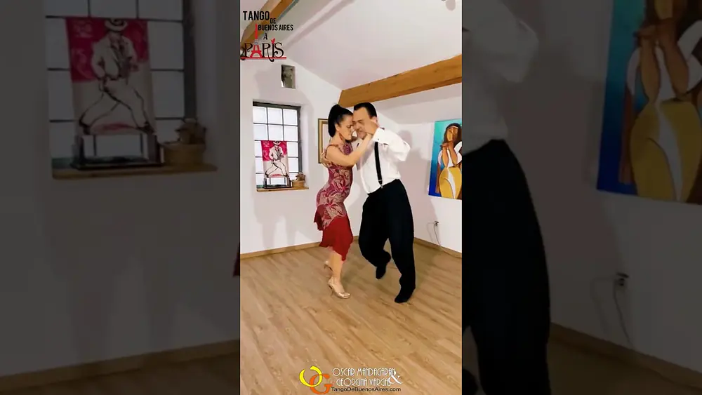 Video thumbnail for #milonga #tango Musicslity demo 2 Zoom lesson 26/8/22 #dancers Georgina Vargas Oscar Mandagaran