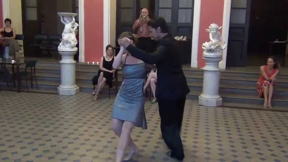 Video thumbnail for Шоу Sara Westin и Juan Pablo Canavire,школа  Edissa DNI Tango, в ДК Железнодорожников.