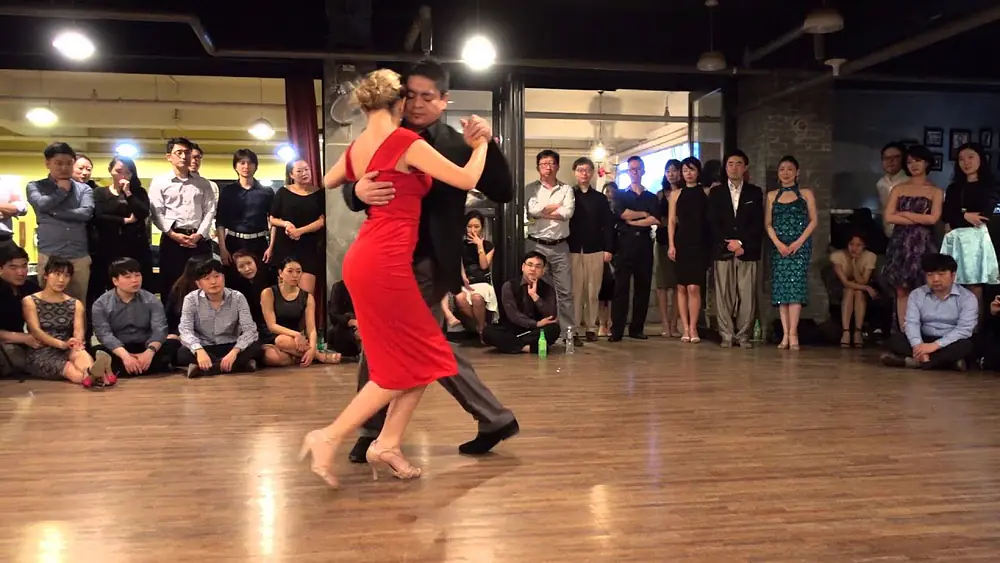 Video thumbnail for 2016 Tango Ensueño Carlitos Espinoza y Noelia Hurtado:Farewell Milonga #1