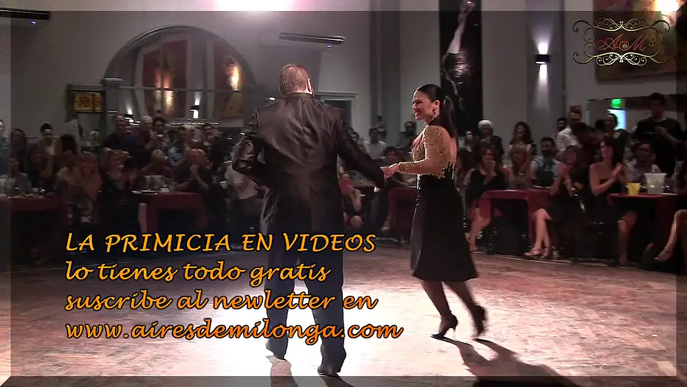 Video thumbnail for Daniel Nacucchio y Cristina Valeria Sosa, milonga Itinerante  Tango en Buenos Aires