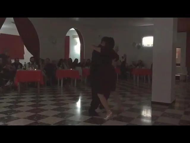 Video thumbnail for Natascia Crescenzi e Mario Sette a Lucera (Foggia). Orchestra Tipica Victor - Temo