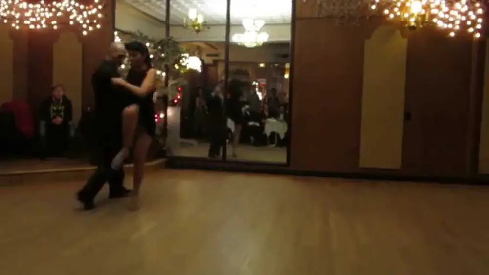 Video thumbnail for JAVIER ANTAR & KARA WENHAM @ La Milonga Rosa ..Friday, October 31, 2014