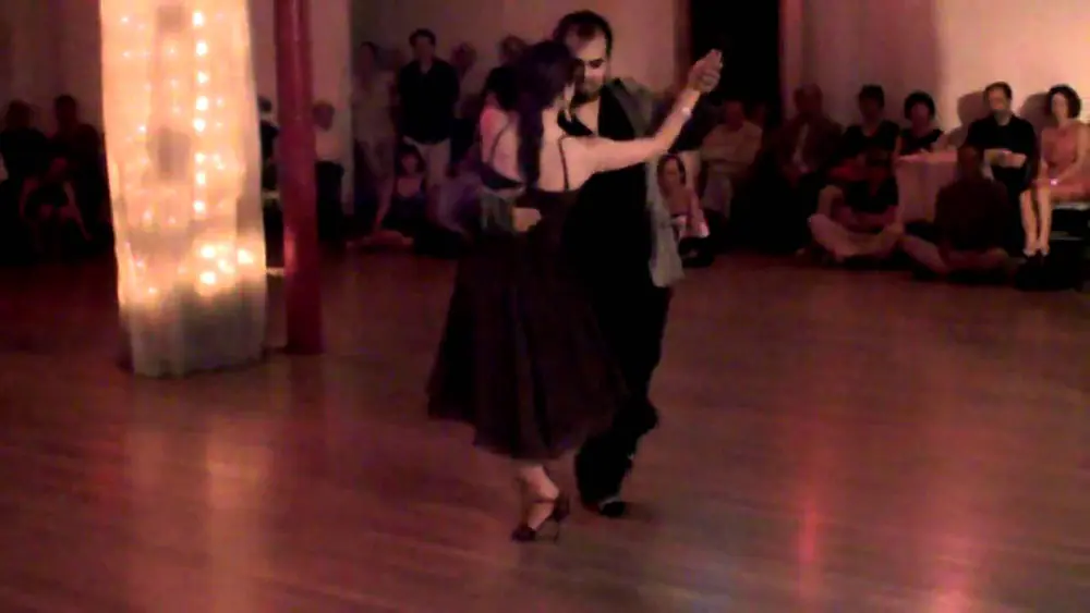 Video thumbnail for Argentine tango:Daniela Pucci & Luis Bianchi - NYC