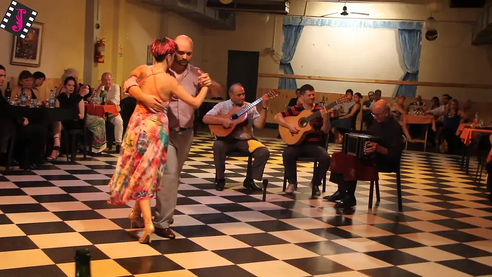 Video thumbnail for Gabriel Di Prinzio y Hebe Martinez con Los Amigos de Jose 03/03 (Tango)