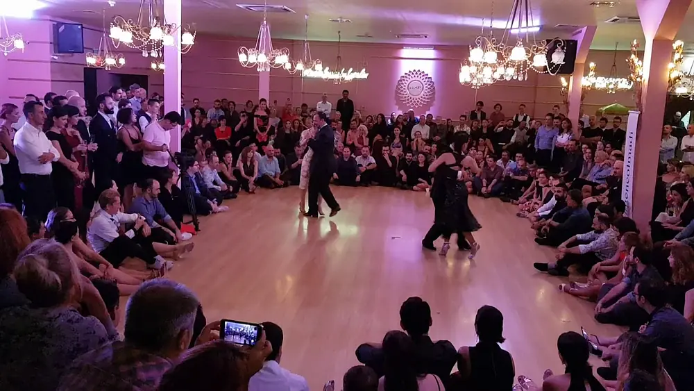 Video thumbnail for Fabian Peralta & Jozefina Bermudez, Christian Marquez & Virginia Gomez 06.10.18 Istanbul Tango Expre