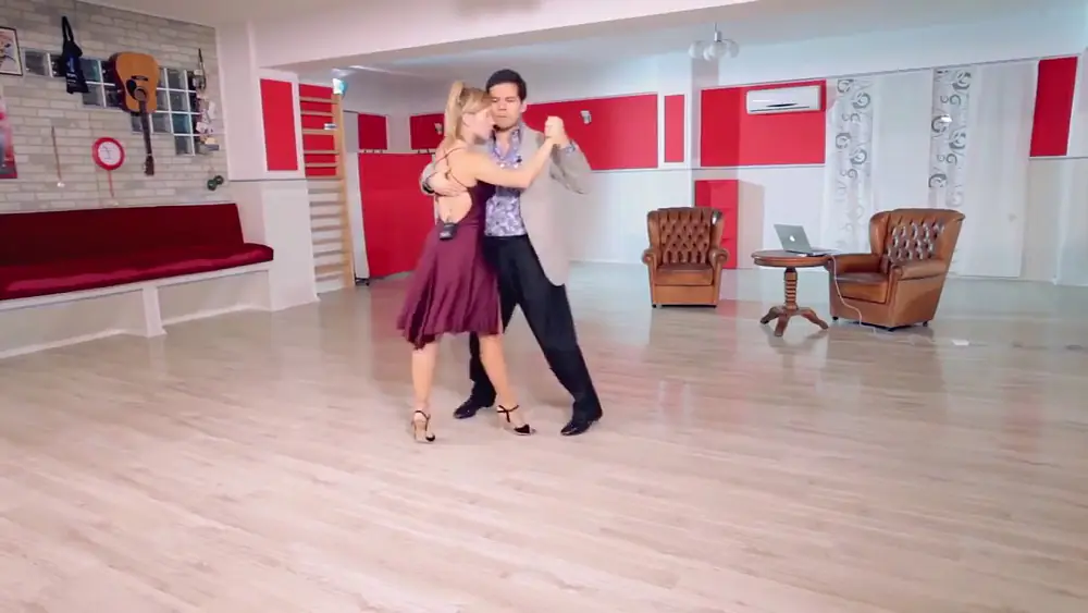 Video thumbnail for Sebastian Arce & Mariana Montes Lesson 150. Cool steps of the 50's. Tango