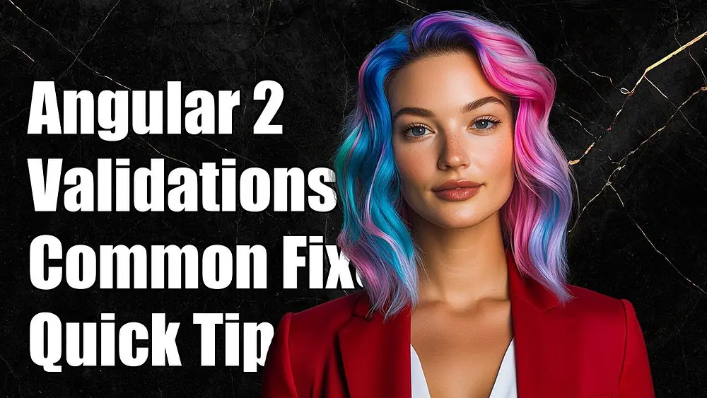 Video thumbnail of Angular 2 Conditional Validation: Solutions for Common Challenges