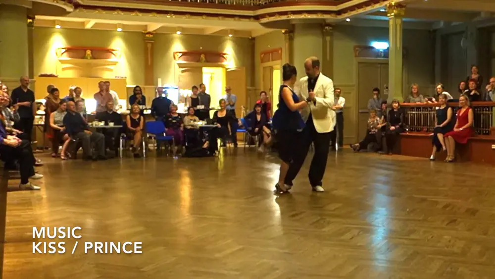 Video thumbnail for Tangokompaniet - Anna Sol & Daniel Carlsson dancing tango to Kiss with Prince, February 2019