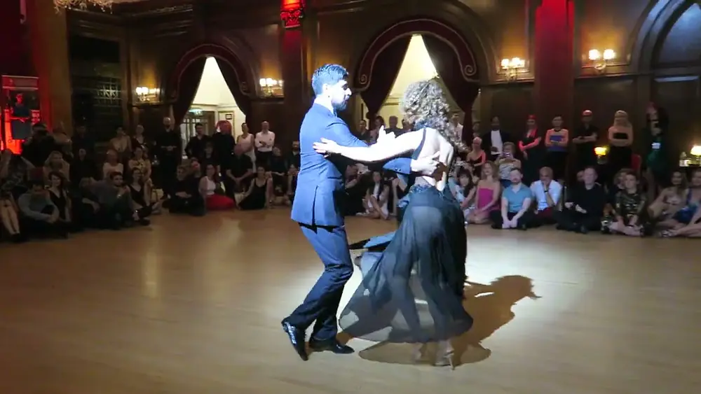 Video thumbnail for Sebastian Jimenez & Agostina Tarchini at London Tango Marathon 2023 3