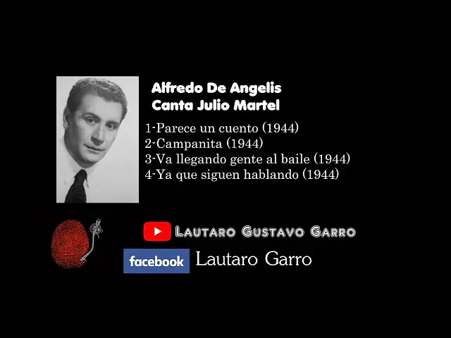Video thumbnail for Alfredo De Angelis Julio Martel Tanda 1944