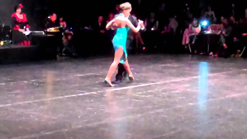 Video thumbnail for Fabio Robles and Ana Andre performing at the New Zealand Tango Festival 2012