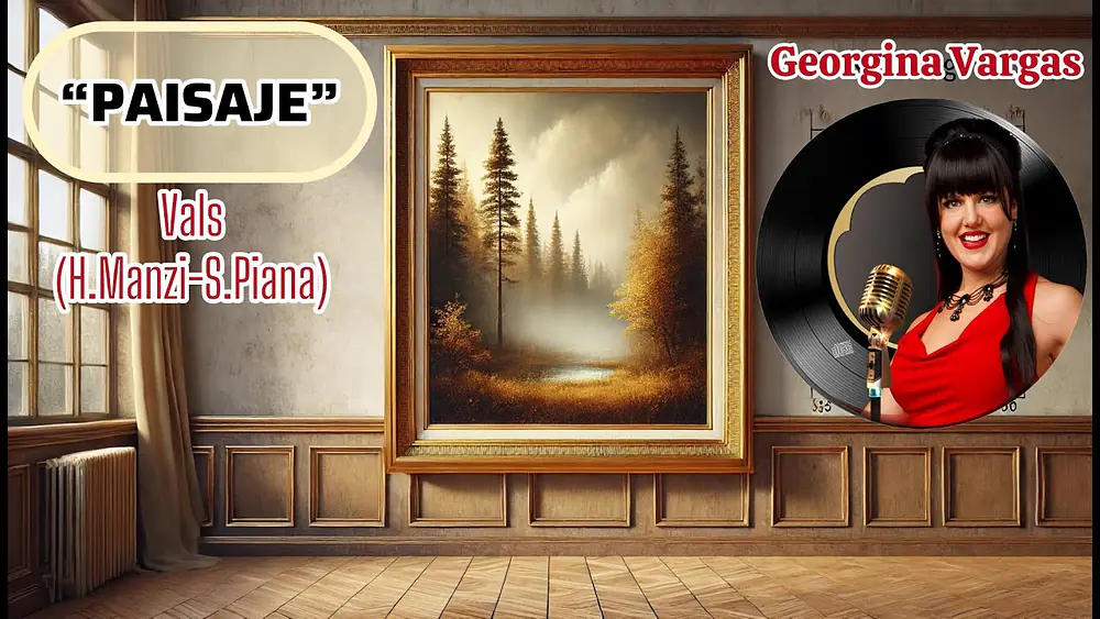 Video thumbnail for PAISAJE #vals CANTA  GEORGINA VARGAS bailan Oscar & Georgina #tangodebuenosaires #tangomusic