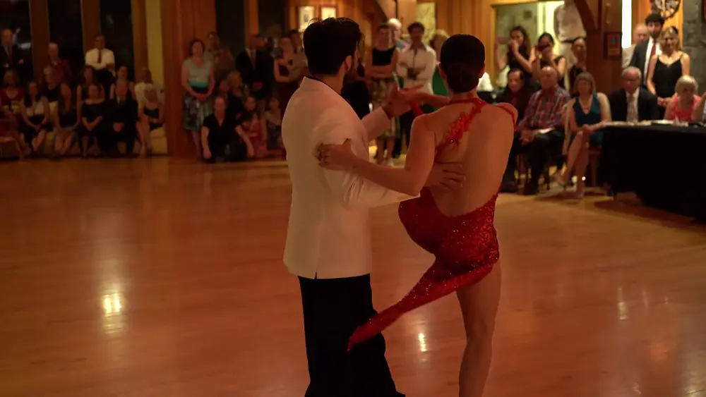 Video thumbnail for Celina Rotundo & Hugo Patyn dancing to "Loca" with the Stowe Tango Music Festival Orchestra