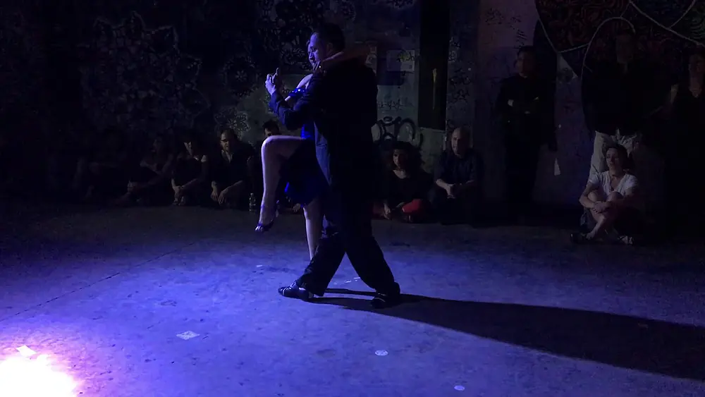 Video thumbnail for Rino Fraina e Graziella Pulvirenti - Masters of Tango - El Puntazo-  “Bunker" Torino 2017