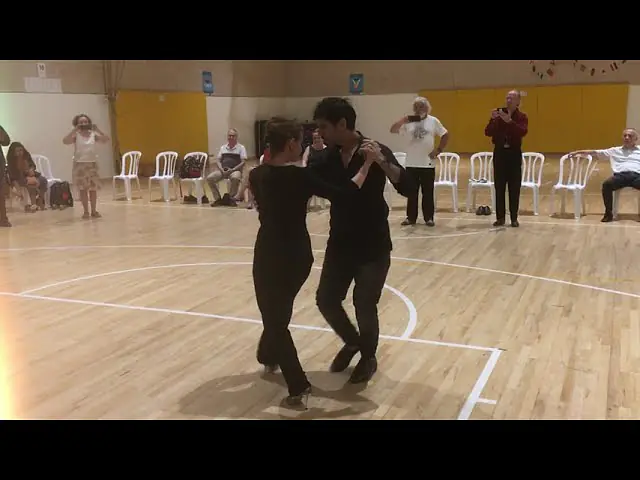 Video thumbnail for Magdalena Gutierrez & Germán Ballejo, How to Lead a Sacada, Tel Aviv 7/27/22