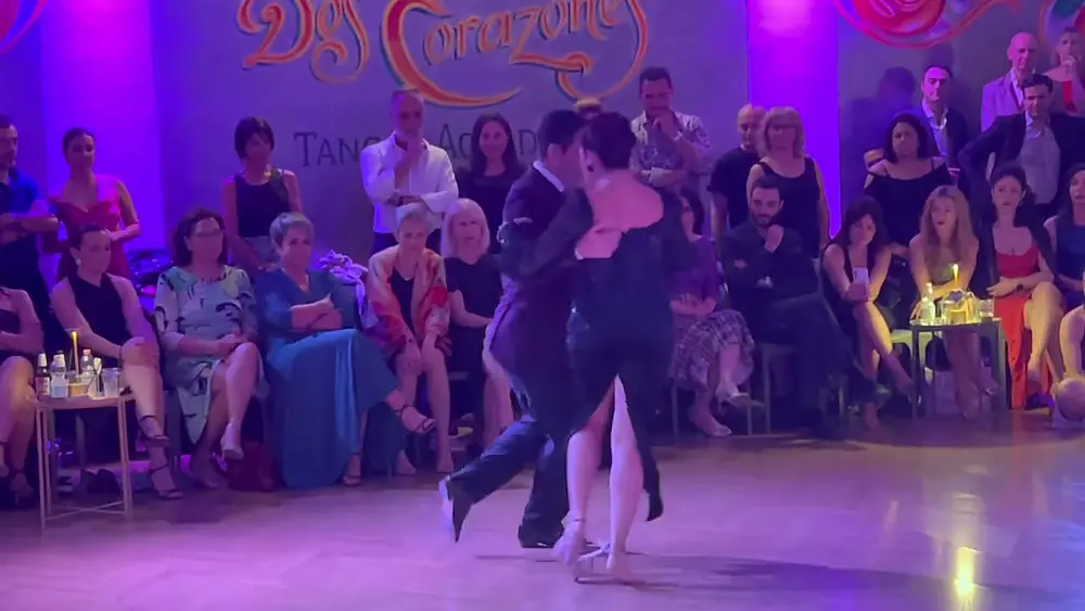 Video thumbnail for Vanesa Villalba & Facundo Pinero 4/4 - 2 Corazones Tango Accademia Rimini   25/05/2024