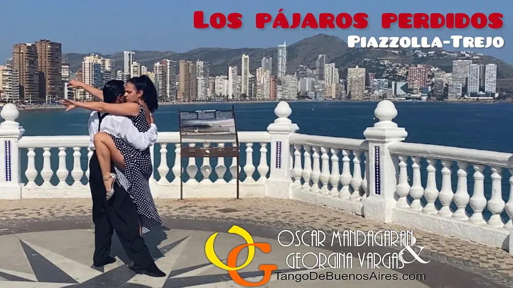 Video thumbnail for #tango #piazzolla LOS PAJAROS PERDIDOS by Georgina Vargas #tangodancers Georgina & Oscar Mandagaran