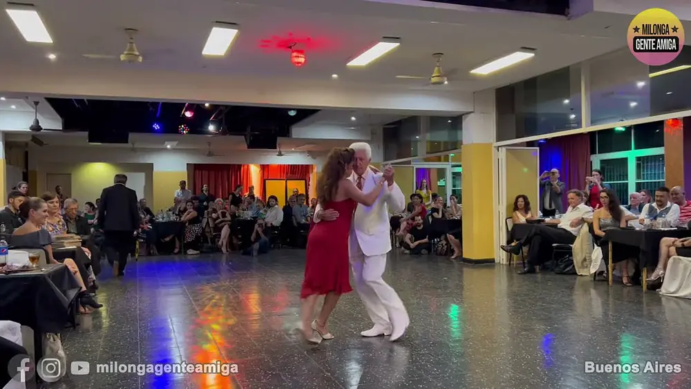 Video thumbnail for Homenaje a Jorge Garcia y Susana Soar - Milonga Gente Amiga - 19/MAR/2023