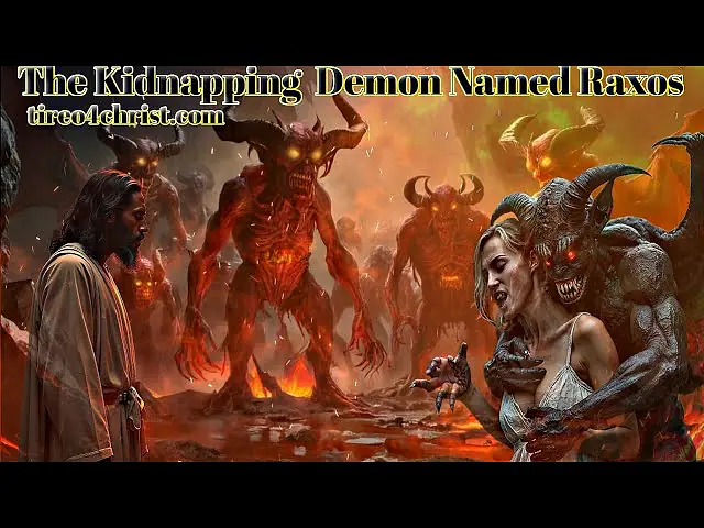 Video thumbnail of 🔥 The Kidnapping Demon Named Raxos (On Super Fan Episode Series Page) tireo4christ.com