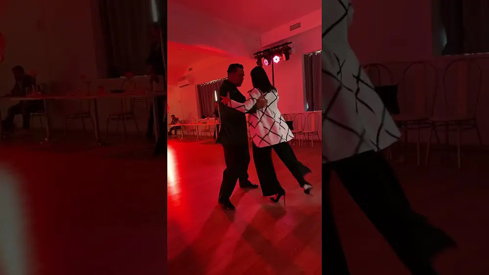 Video thumbnail for Sebastian Arce and Marina Marinova  in BossaNova Milonga tango ev Vivo orcesta