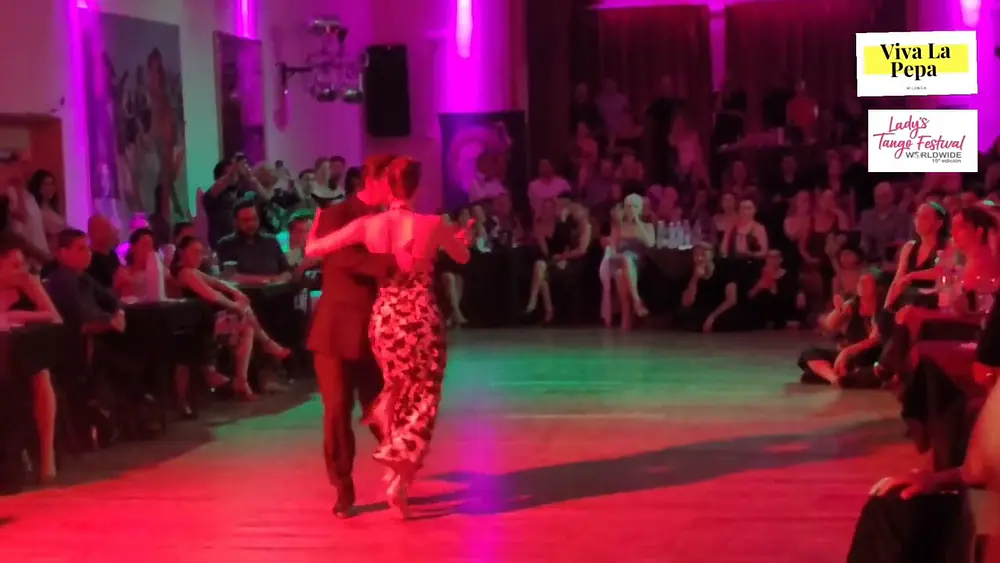 Video thumbnail for MANUELA ROSSI y JUAN MALIZIA en Viva La Pepa Milonga (1/2) LADY’S Tango 2022