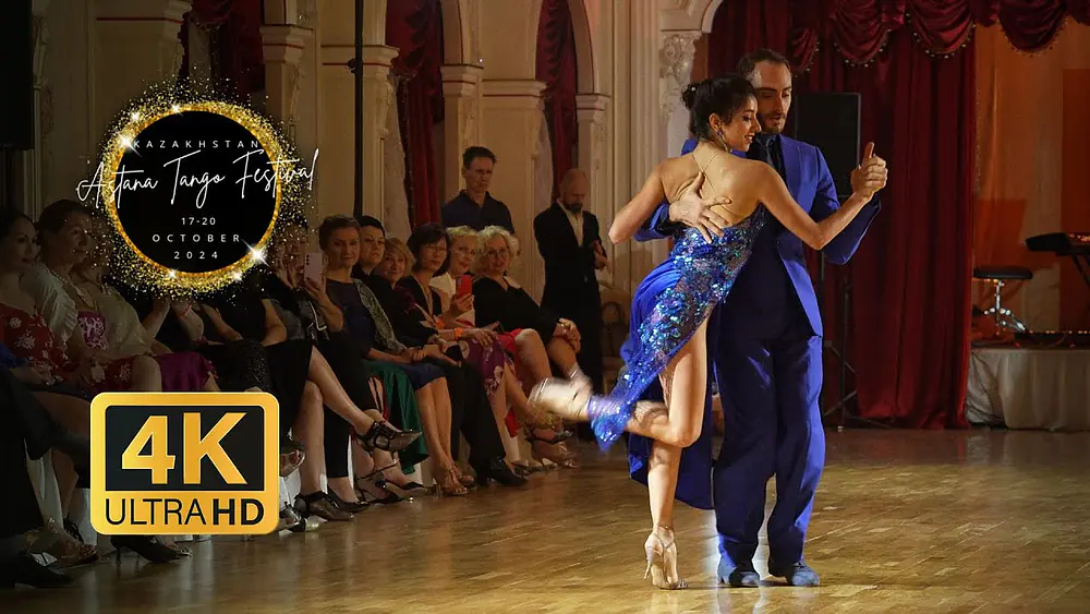 Video thumbnail for (3/4) Lorena Tarantino & Gianpiero Galdi: Playful Milonga Dance. Astana Tango Festival 2024