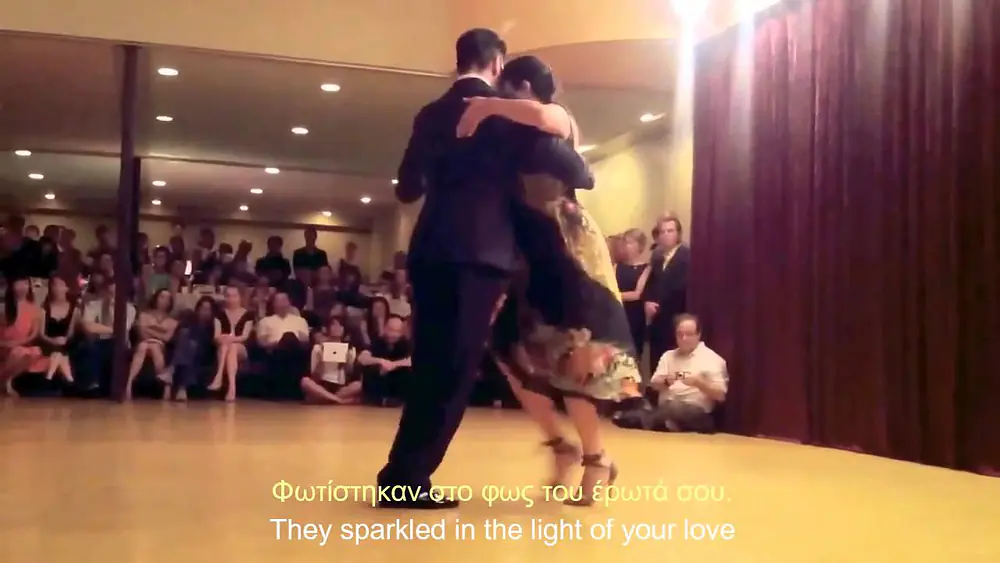 Video thumbnail for Bomboncito (english & greek subs) Sebastian Jimenez & Maria Ines Bogado (tango)