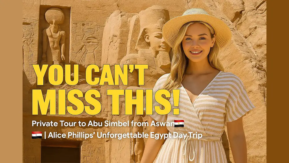 Video thumbnail of Private Tour to Abu Simbel from Aswan
