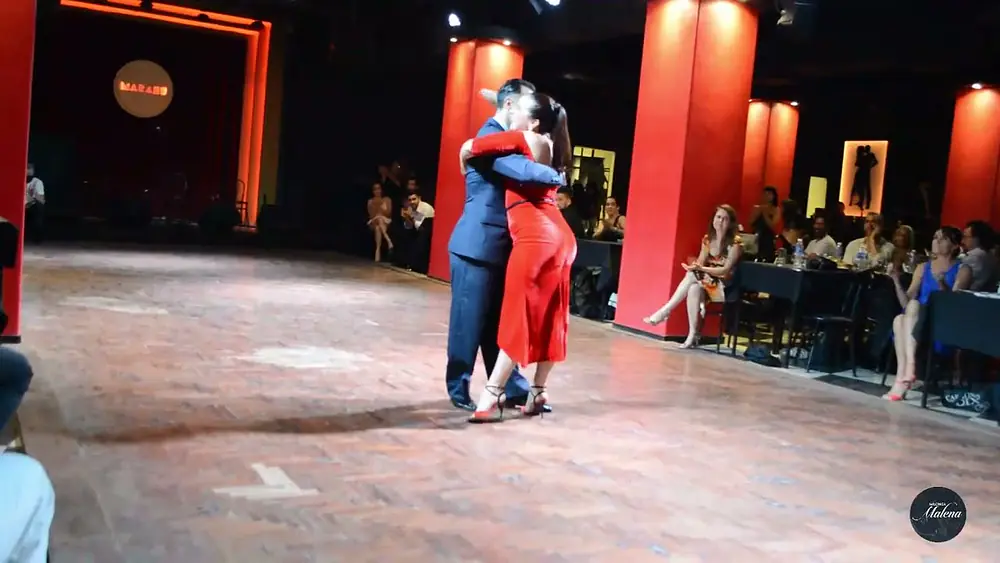 Video thumbnail for Aldana Figueroa & Facundo Barrionuevo en Milonga Malena - Marabu!!! 1