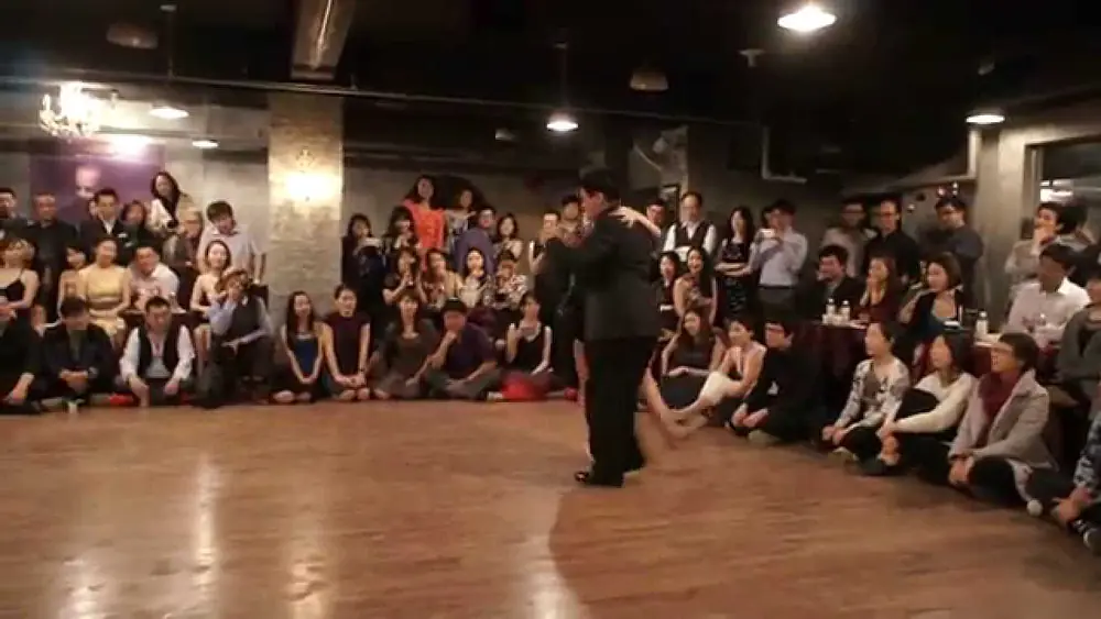 Video thumbnail for 2014 Tango Ensueño Carlos Espinoza & Noelia Hurtado Grand Milonga(15.Nov.2014):Milonga