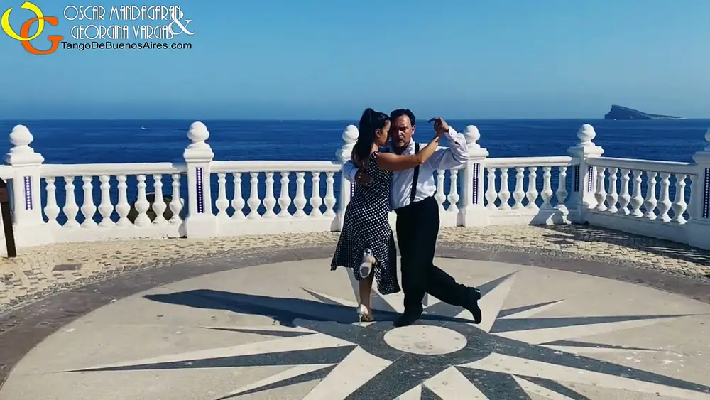 Video thumbnail for #tango AL COMPÀS DEL CORAZÒN Miguel Caló #tangodance Georgina & Oscar Mandagaran #tangodebuenosaires