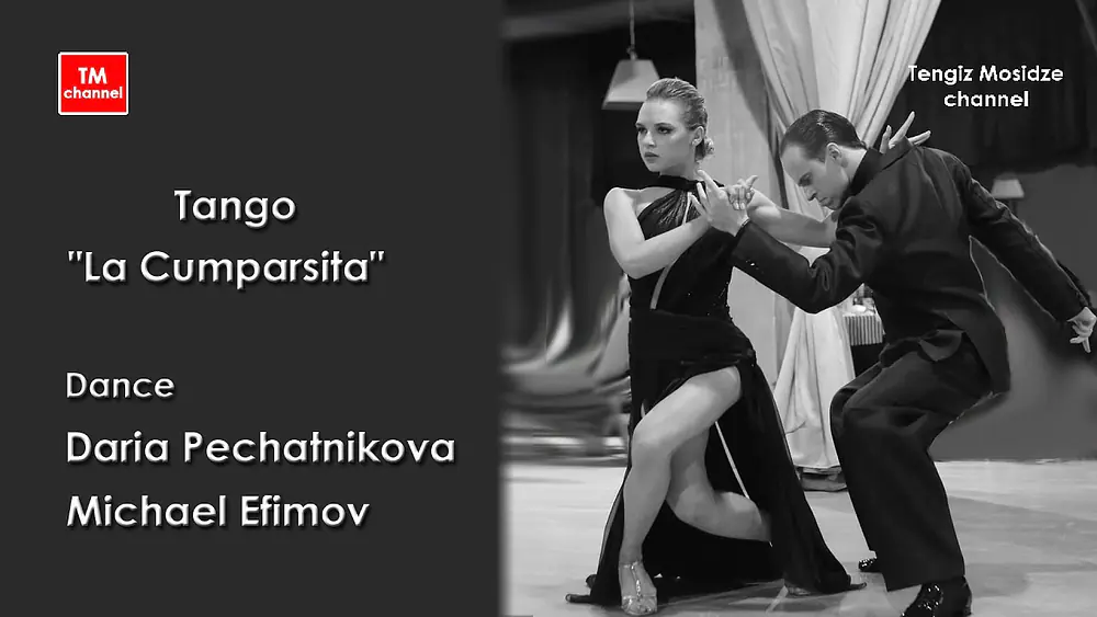 Video thumbnail for Tango “La Cumparsita”. Daria Pechatnikova and Michael Efimov with "Solo Tango Orquesta". Танго 2021.