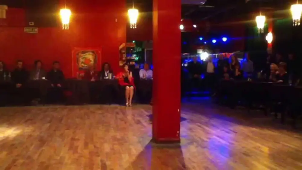 Video thumbnail for Bailaron Lorena Gonzales Cattaneo & Sebastian Acosta, en la milonga El Beso. Part.2 - 14/06/15