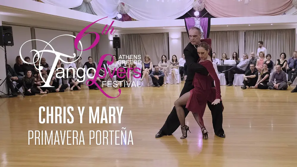 Video thumbnail for Chris Bakopoulos & Mary Ziloti - 6th TangoLovers Festival 2020 (Primavera Porteña)