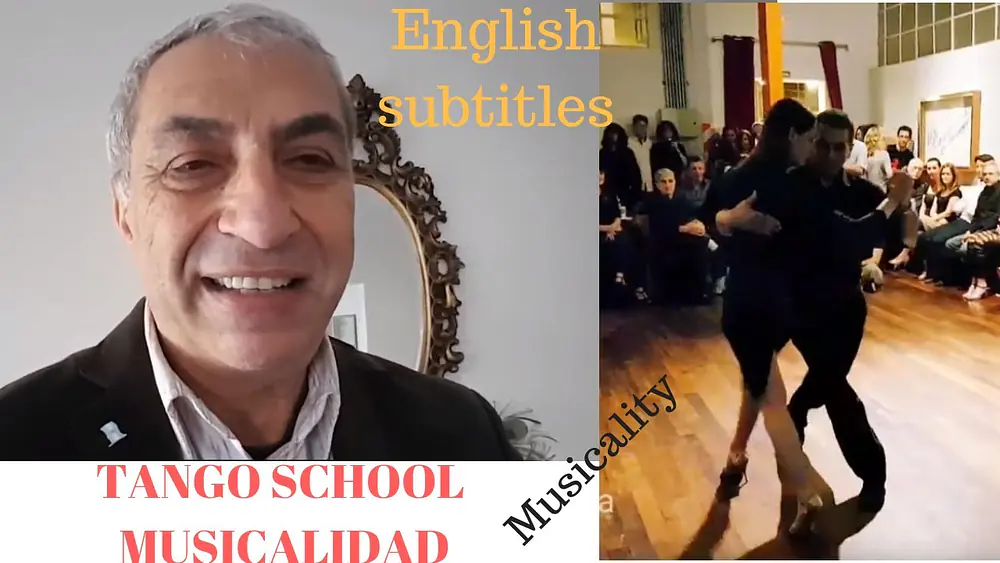 Video thumbnail for Tango school: Musicalidad. Al final Video at the end of Carlos Estigarribia. English subtitles