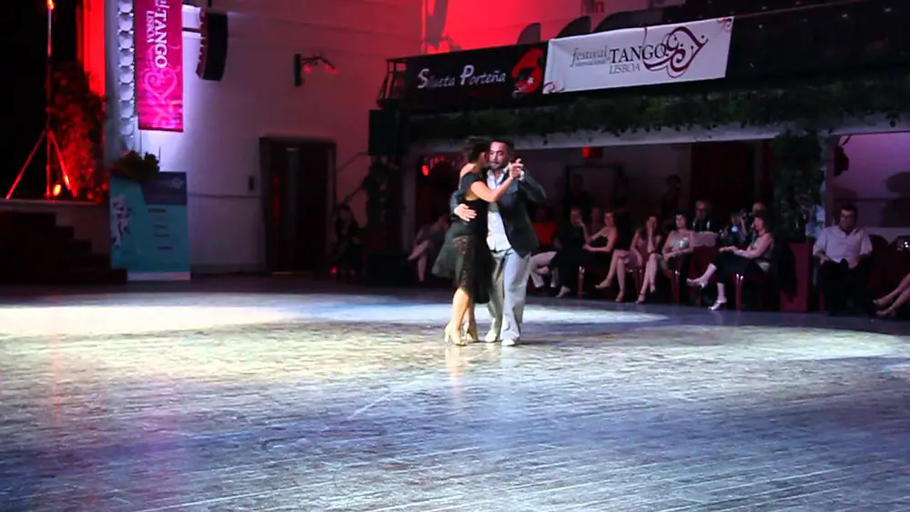 Video thumbnail for ALEJANDRO LARENAS E MARISOL MORALES NO 11º FESTIVAL TANGO LISBOA - I