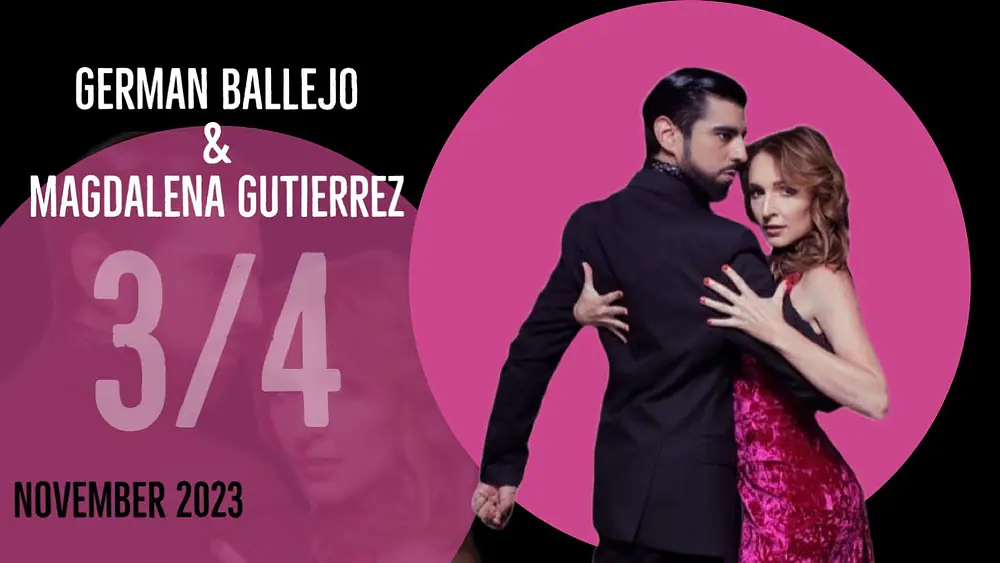 Video thumbnail for German Ballejo & Magdalena Gutierrez. 3/4. La Cachila by Carlos Di Sarli
