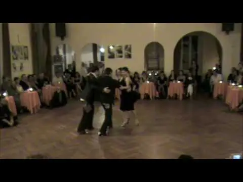 Video thumbnail for Claudio Forte Barbara Carpino / Veronica Toumanova Fausto Carpino - Genova Milonga Brava