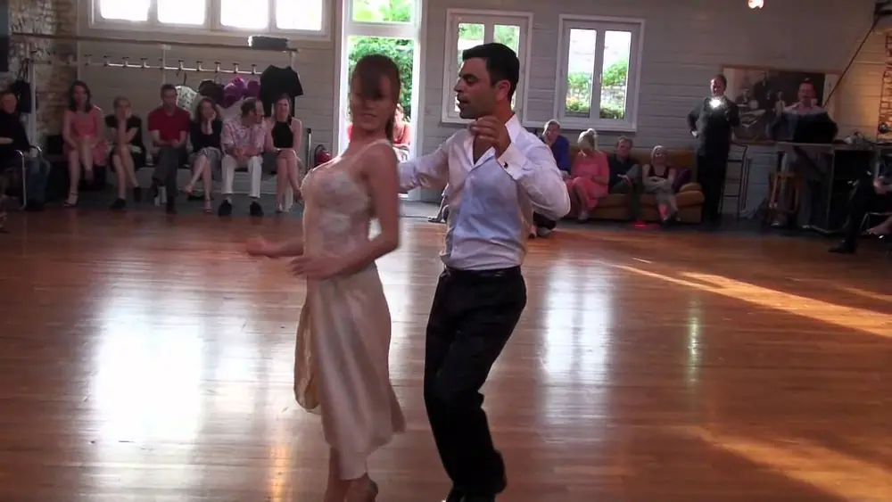 Video thumbnail for Marina Marques y Ozgur Demir AuxFrontieres 2014 - Milonga - Darienzo  - Milonga Del 83