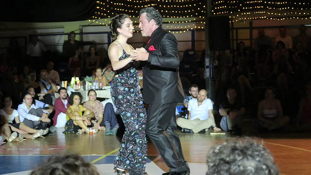 Video thumbnail for Fabian Salas & Lola Diaz at A Los Amigos Tango Festival, Rythymno Crete 2019 5
