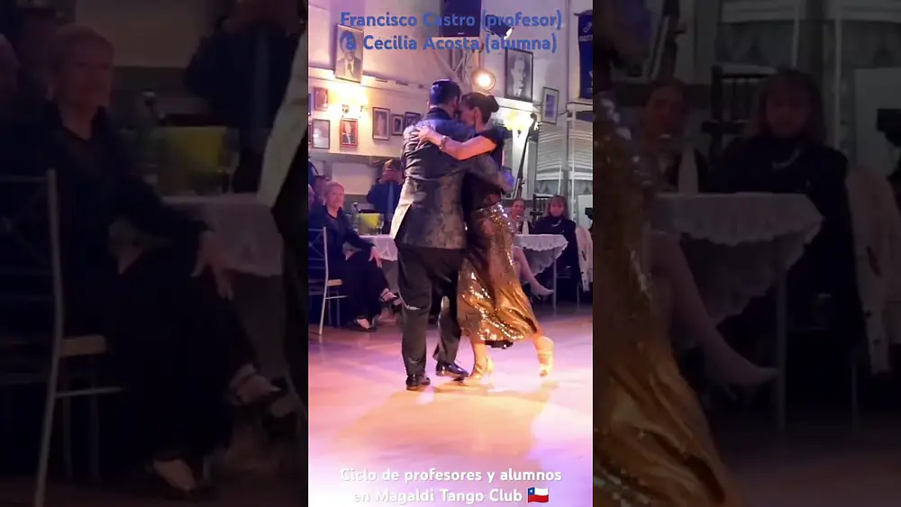 Video thumbnail for La Yumba Francisco Castro y Cecilia Acosta #tangochile