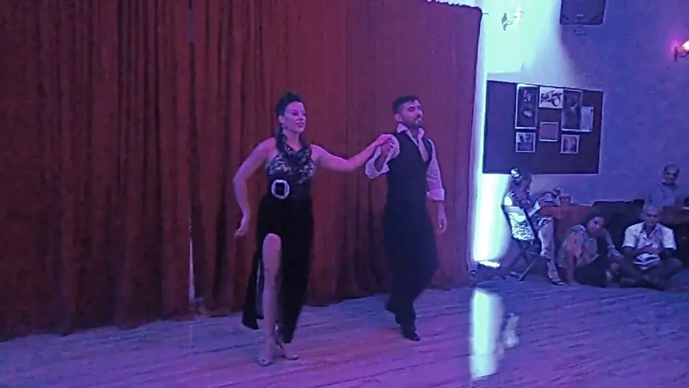 Video thumbnail for Solange Acosta e Max Van de Voorde na milonga Fasitango 4/4