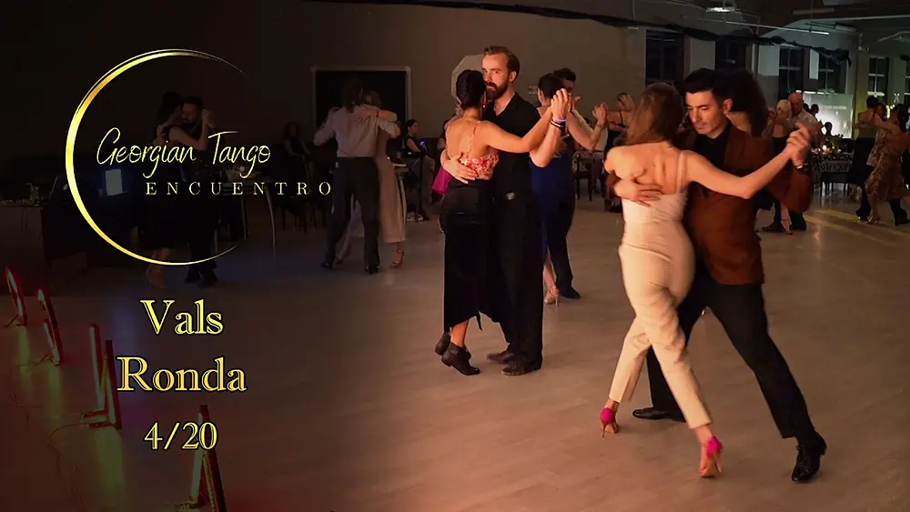 Video thumbnail for Ricardo Tanturi Vals Tanda (4/20) 🎧 TDJ: Tekla Gogrichiani ✨ Georgian Tango Encuentro, 2024