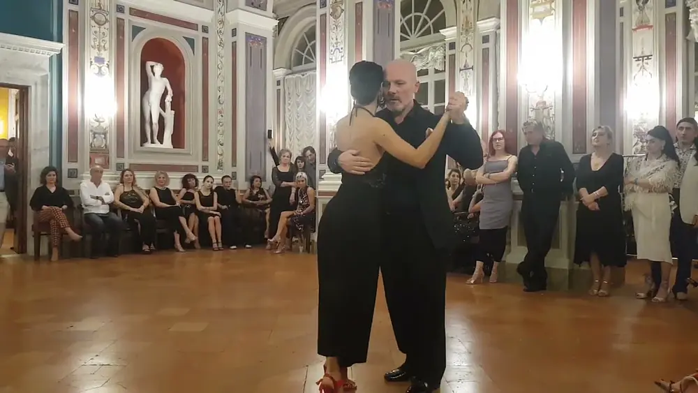 Video thumbnail for Yailet  Suarez  e Alberto  Colombo.  tango Di Sarli. Indio Manzo. Orvieto Tango Winter.