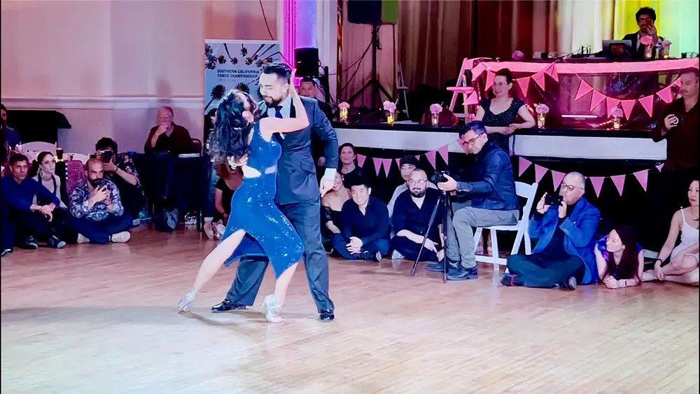 Video thumbnail for Jonatha Saavedra and Clarisa Aragon - Vals performance at the SoCal Tango Championship 2023