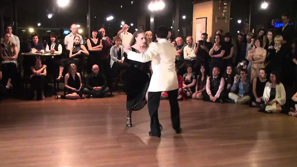 Video thumbnail for Carlos & Maria Rivarola, St Petersburg, Bar Bering, Milonga, Tango 2, December, 4, 2011