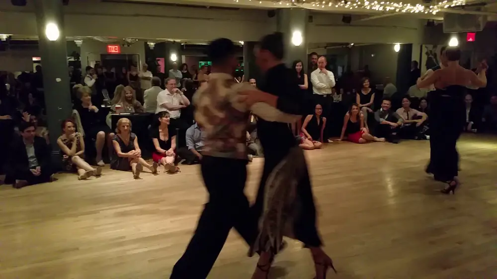 Video thumbnail for Argentine tango: Virginia Pandolfi & Jonathan Aguero + Sara Grdan & Ivan Terrazas