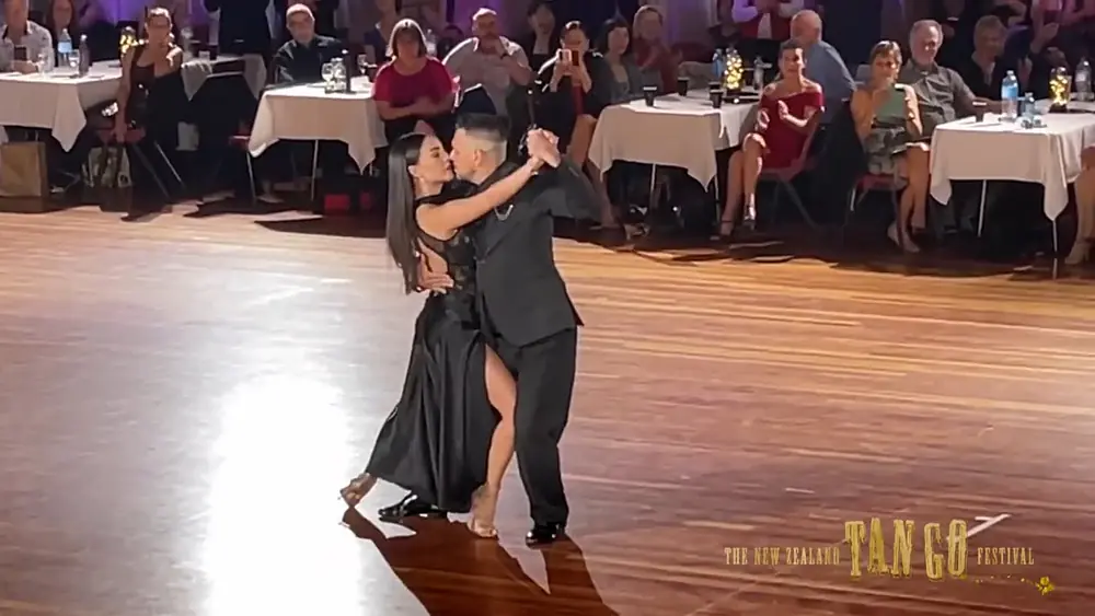 Video thumbnail for Leandro Palou & Maria Tsiatsiani at The New Zealand Tango Festival - NZTF 2024